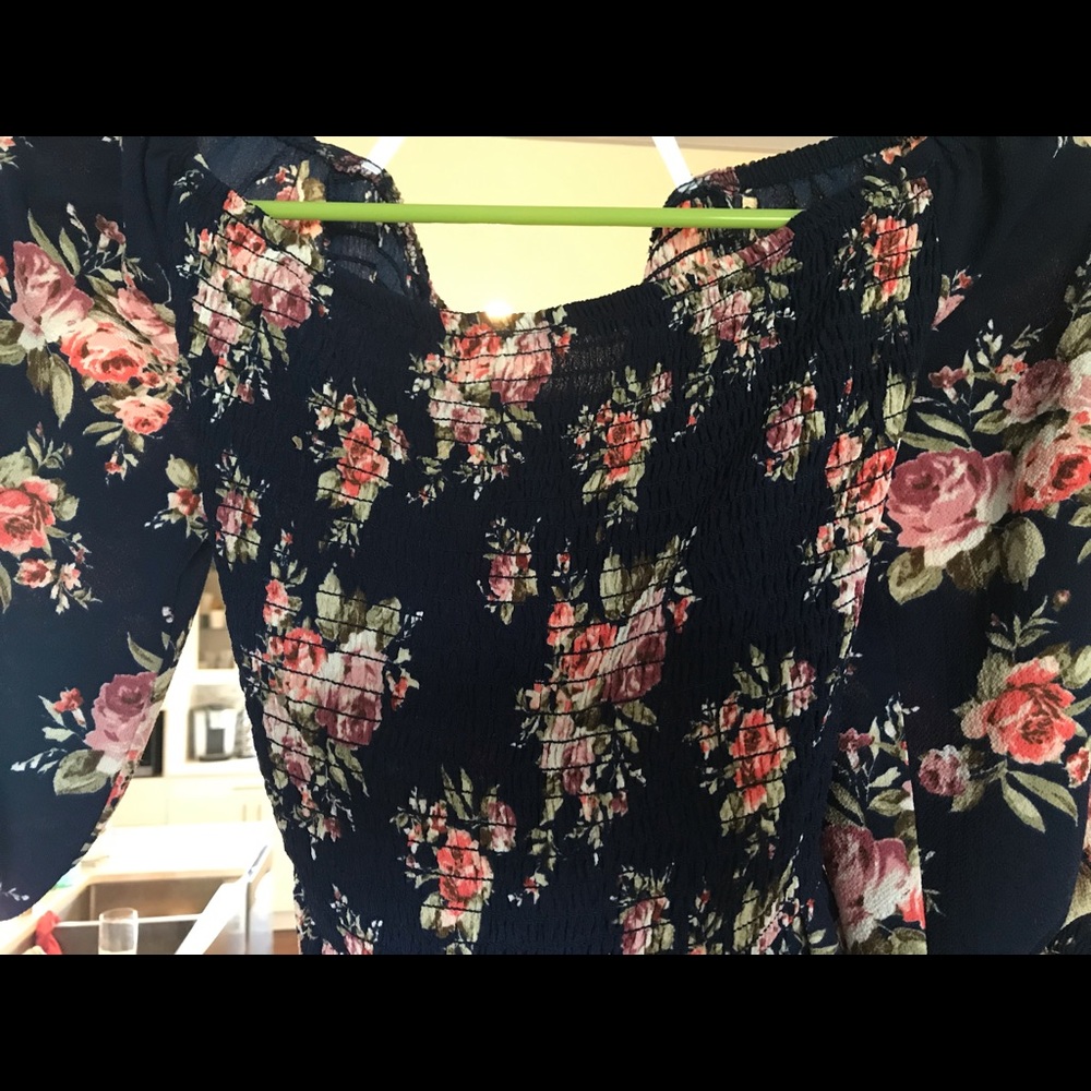 Floral spring dress